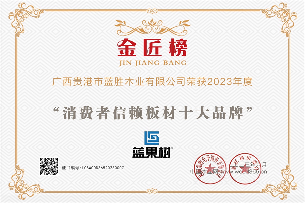 2023金匠榜（消費(fèi)者信賴